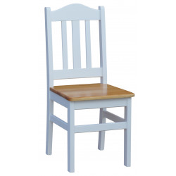 Stuhl weiß, Sitz Alder