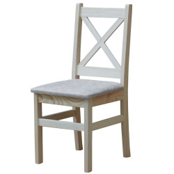 PINE CHAIR CROSS UNTREATED...