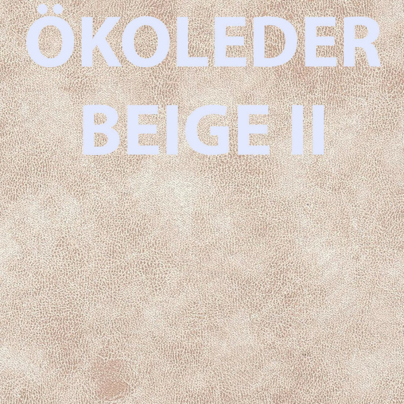 copy of Stuhl Unbehandelt mit Polsterung Ökoleder Beige II