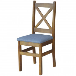 PINE CHAIR CROSS OAK...