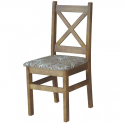 PINE CHAIR CROSS OAK...