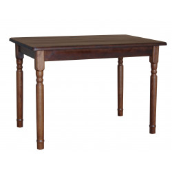 TABLE PINE WOOD NUT TURNED...