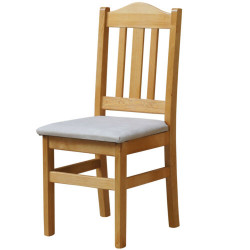 PINE CHAIR ALDER UPHOLSTERY...