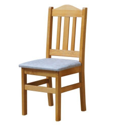 PINE CHAIR ALDER UPHOLSTERY...