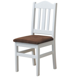 KRZESŁO DUŻE BIEL...