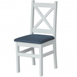 PINE CHAIR CROSS  WHITE...