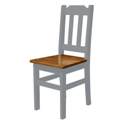 PINE CHAIR GREY OAK