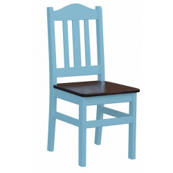 Stuhl Blau , Sitz Nuss