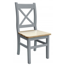 Stuhl Grau Sitzfarbe Kiefer...