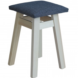 TABORET SUROWY TAPICEROWANY...