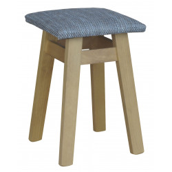 STOOL VARNISHED UPHOLSTERY...