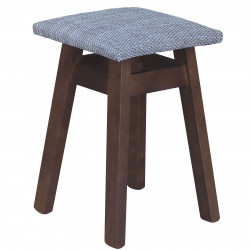 STOOL NUT UPHOLSTERY BEIGE