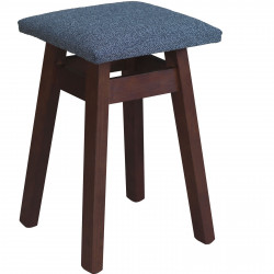 TABORET ORZECH TAPICEROWANY...