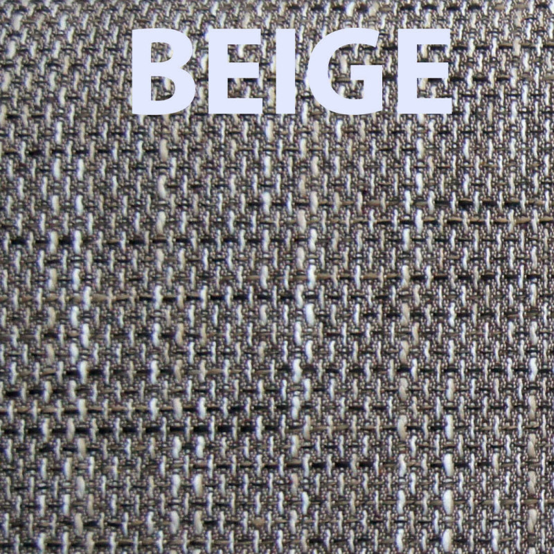Sgabello in pino, colore calvados, rivestimento: beige