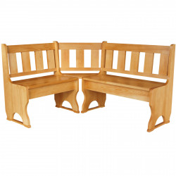 CORNER BENCH RUNG ALDER
