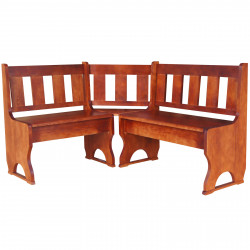 CORNER BENCH RUNG CALVADOS