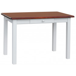 STÓŁ SOSNOWY CALVADOS BIAŁE...