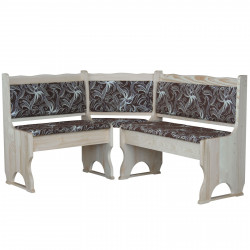 CORNER BENCH UNTREATED...