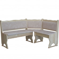 CORNER BENCH UNTREATED...