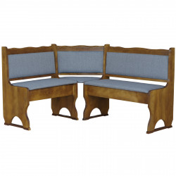 NAROŻNIK TAPICEROWANY DĄB...