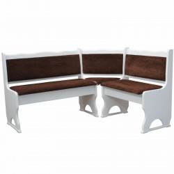 NAROŻNIK TAPICEROWANY BIEL...