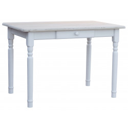 STÓŁ SOSNOWY SUROWY BIAŁE...