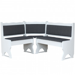 NAROŻNIK TAPICEROWANY BIEL...