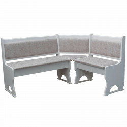 CORNER BENCH WHITE ECO...