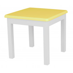 STOLIK DZIECIĘCY BIEL/ŻÓŁTY