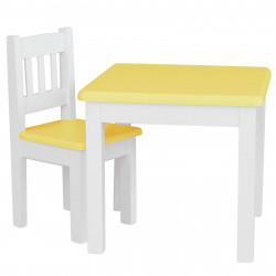 MEBLE DZIECIĘCE BIEL/ŻÓŁTY