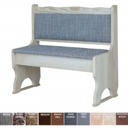 Bank mit Polsterung Kiefer...