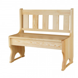 PINE BENCH RUNG SOLID WOOD...