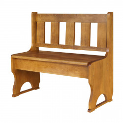 PINE BENCH RUNG SOLID WOOD OAK