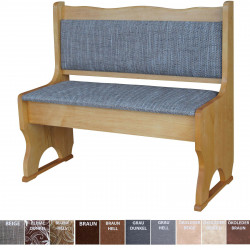 PINE BENCH SOLID WOOD ALDER...