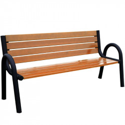 PARK BENCH LIGHT OAK