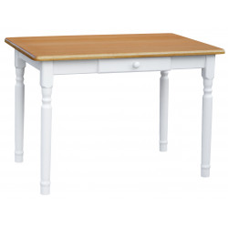 Grenenhouten eettafel met...