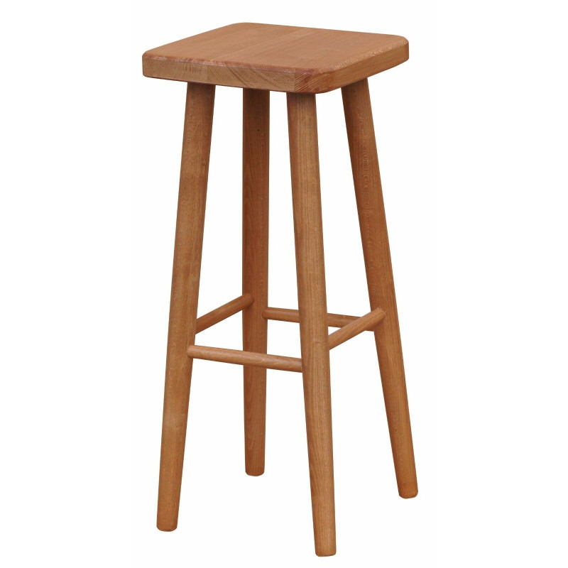 Beukenhouten barkruk, 72 cm, elzenkleur