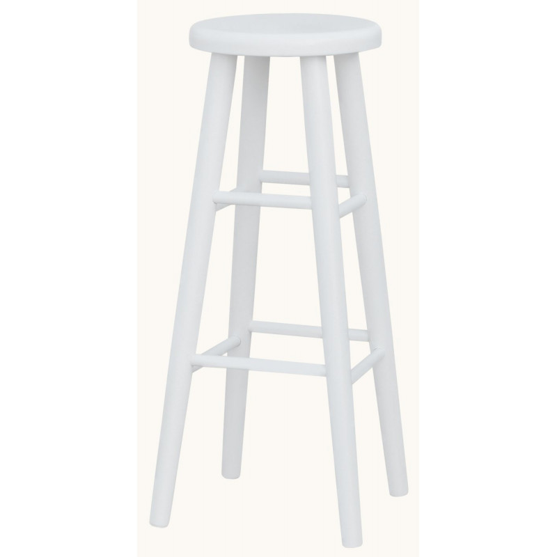 BARSTOOL 82 CM WHITE