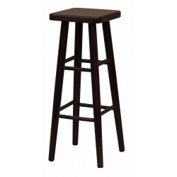 TABORET BAROWY 82CM ORZECH