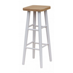 Bartstuhl Hocker Weiß Neu...