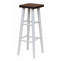 Bartstuhl Hocker Weiß Neu...