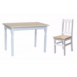 DINING SET TABLE 120 cm x...