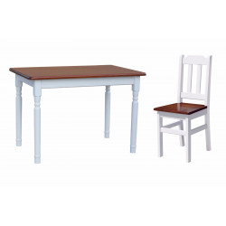 DINING SET TABLE 120 cm x...