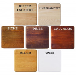 Grenenhouten eethoek: 100 × 60 cm tafel, hoekbank, bank