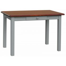 ESSTISCH KIEFER HOLZ  GRAU...