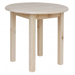 ROUND TABLE PINE WOOD...