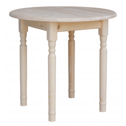 ESSTISCH RUND DRESCHELFUSSE...