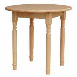 ROUND TABLE PINE WOOD...