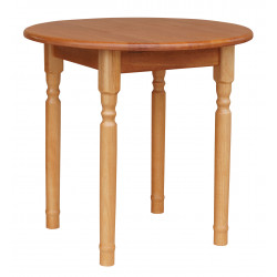 ESSTISCH RUND DRESCHELFUSSE...