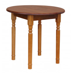 ROUND TABLE PINE WOOD OAK...